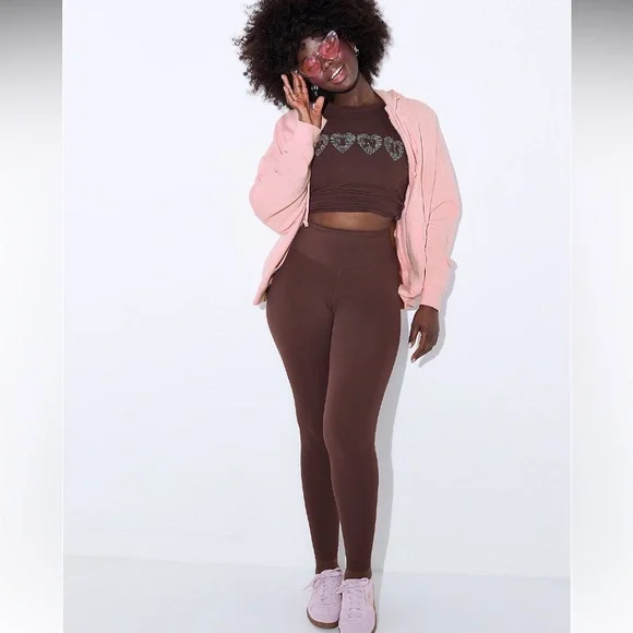 🔥VS Pink ✨bling✨ short sleeve campus tee sz XXL NWT - Picture 6 of 9